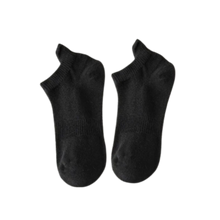 Cargar imagen en el visor de la galería, Calcetines tobilleros para hombre
 -Negro/EU38-45/UK5-12/US6-14 - Ozerty