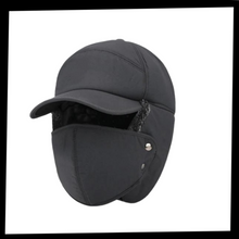 Cargar imagen en el visor de la galería, Gorra de protección facial y auditiva unisex a prueba de viento - Ozerty

