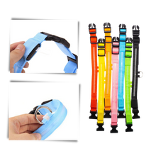 Cargar imagen en el visor de la galería, Collar LED para mascotas recargable USB
